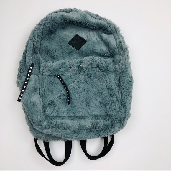 Coolway Handbags - 💥LAST ONE💥Mikaela Grey Fur Mini Backpack